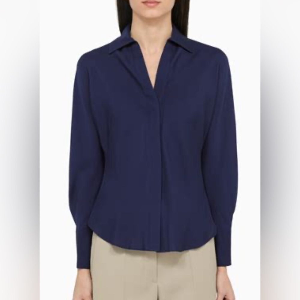 Vince silk Bias Dolman sleeve shirt